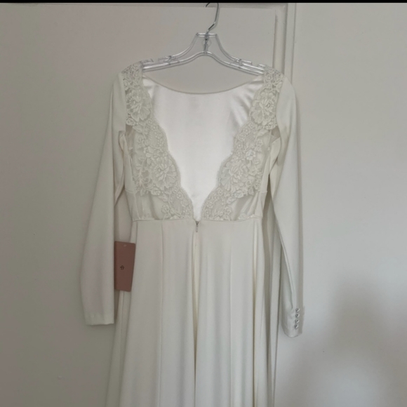 NWT BHLDN Amy Kuschel Redding wedding dress size 2 - Picture 5 of 5